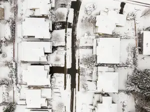 Vancouver Suburbs After Big Snowfall